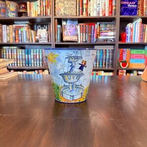 Madeline Tin Bucket Decorative Pail Schylling 2000